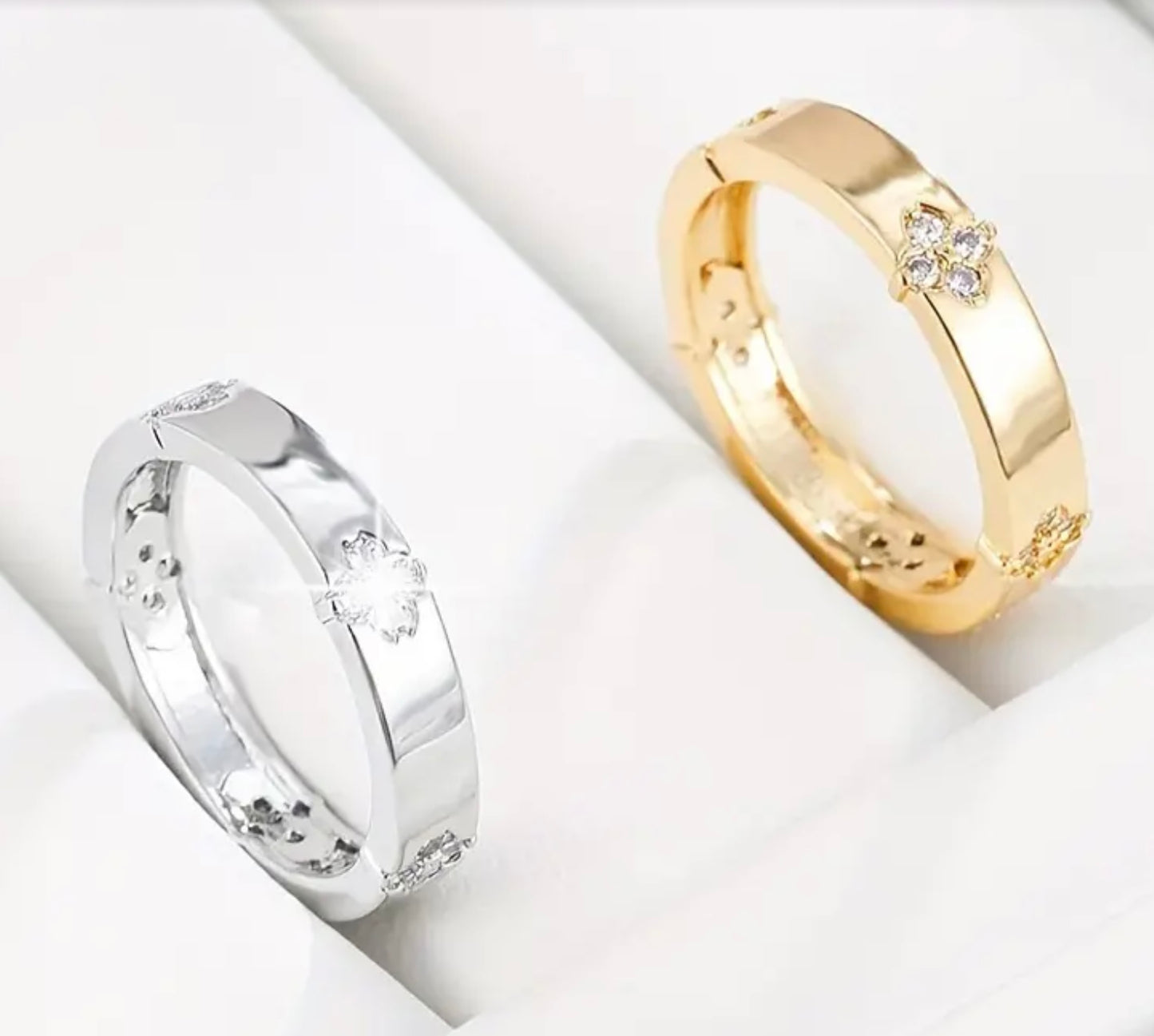 Kleeblatt Love Ring
