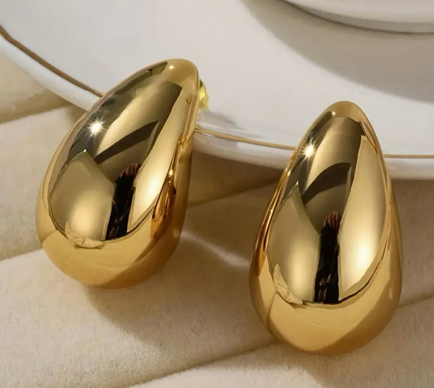Drop Ohrringe Gold