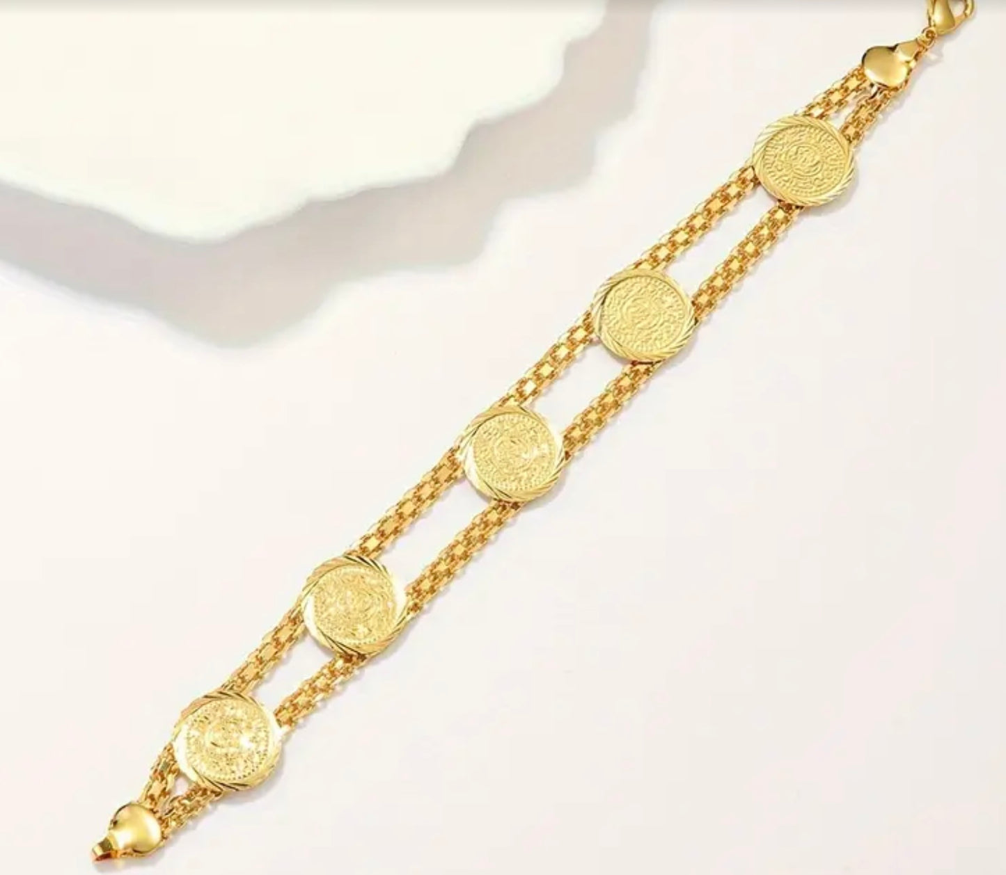 Doppelschichtiges Ceyrek Gold