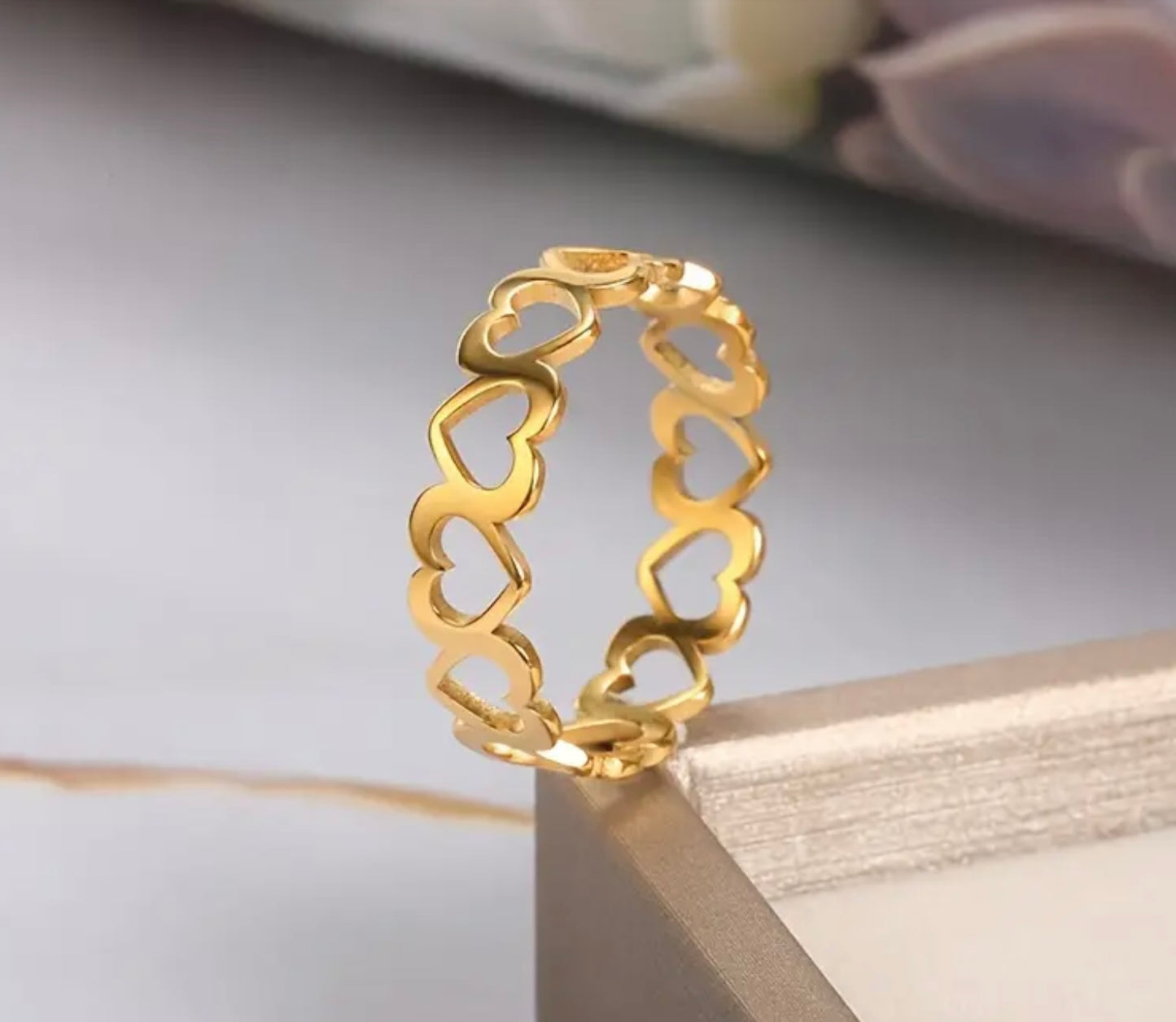 Cecilia Heart Ring