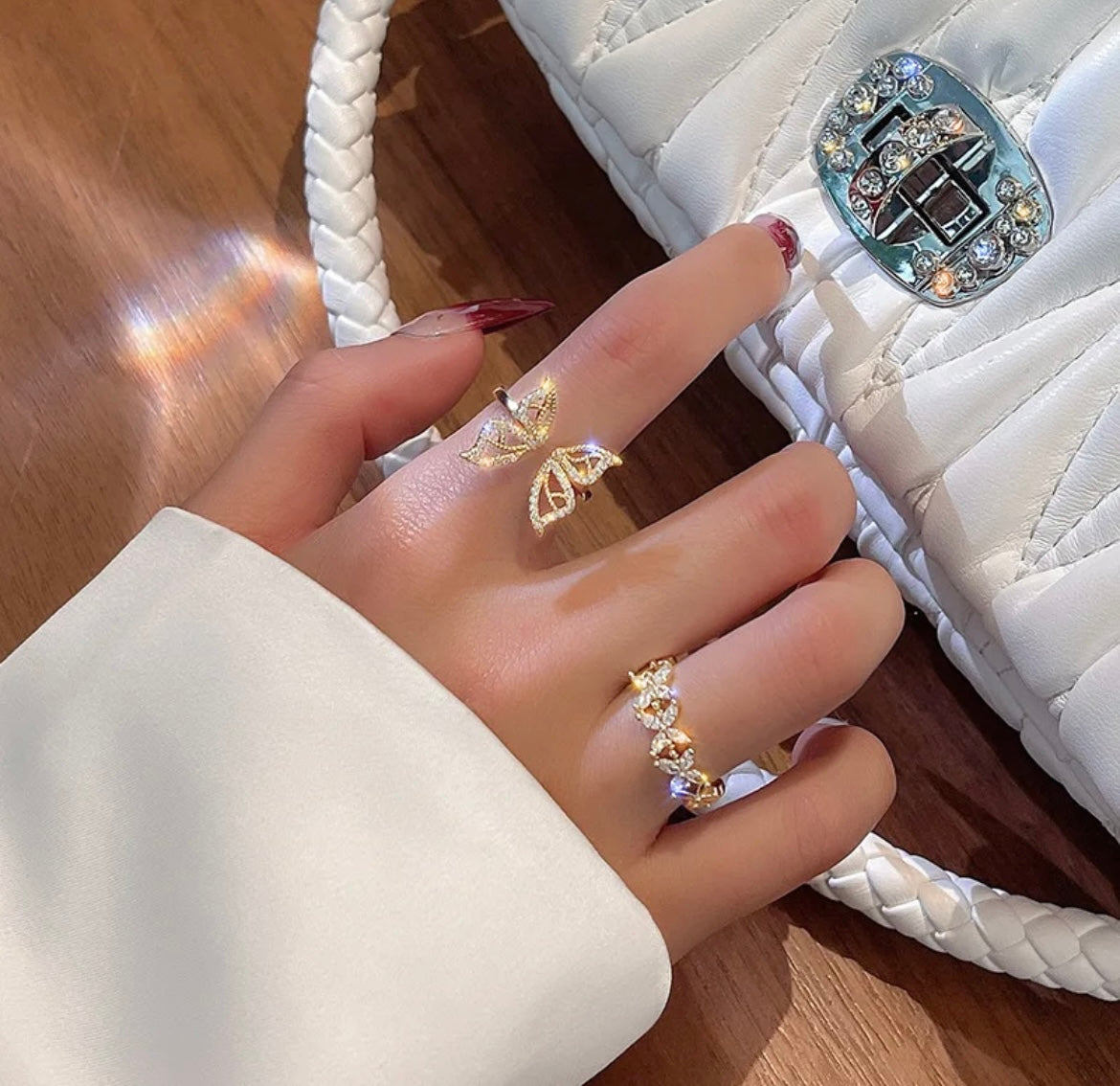 Butterfly Ring Gold