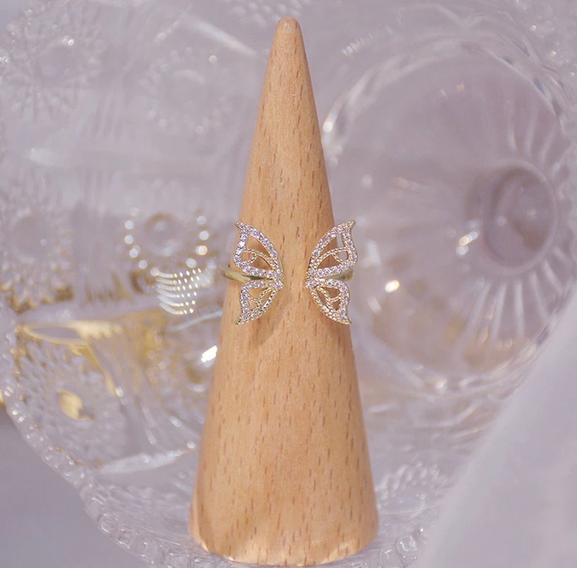 Butterfly Ring Gold