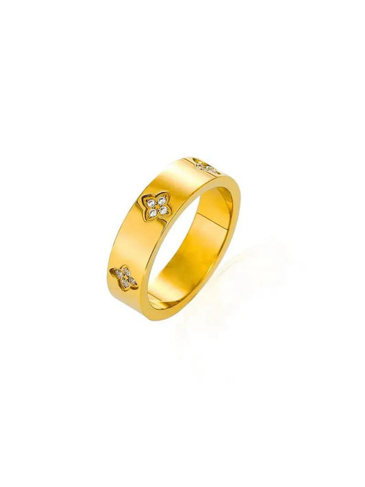 Kleeblatt Love Ring