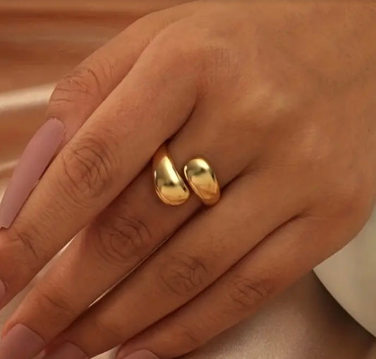 Drop Ring Gold